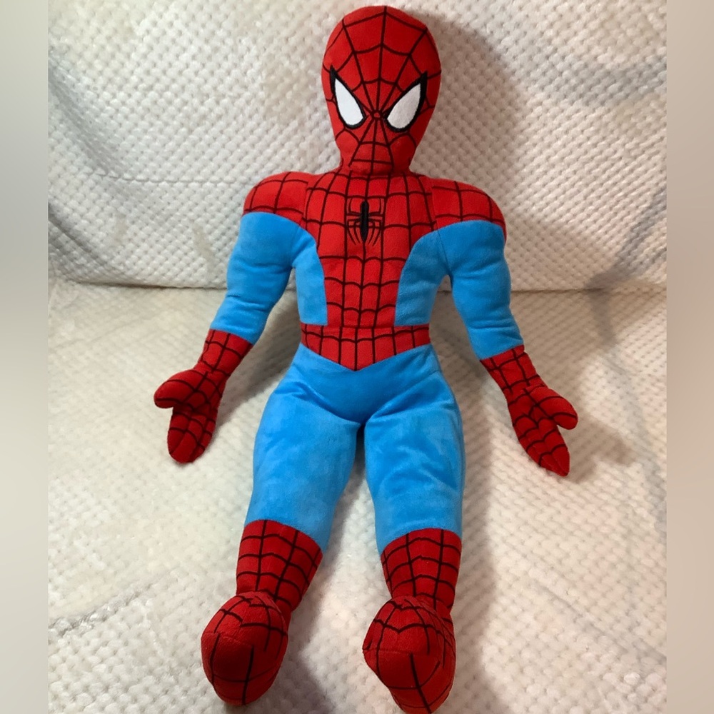 Large 28 inch Unbranded Plush Spider-Man Doll Stuffed Animal Toy